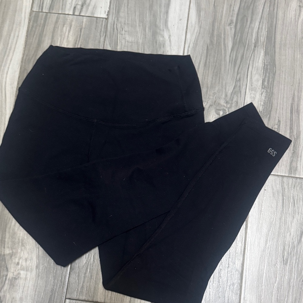 Splits59 Black High-Waist Leggings